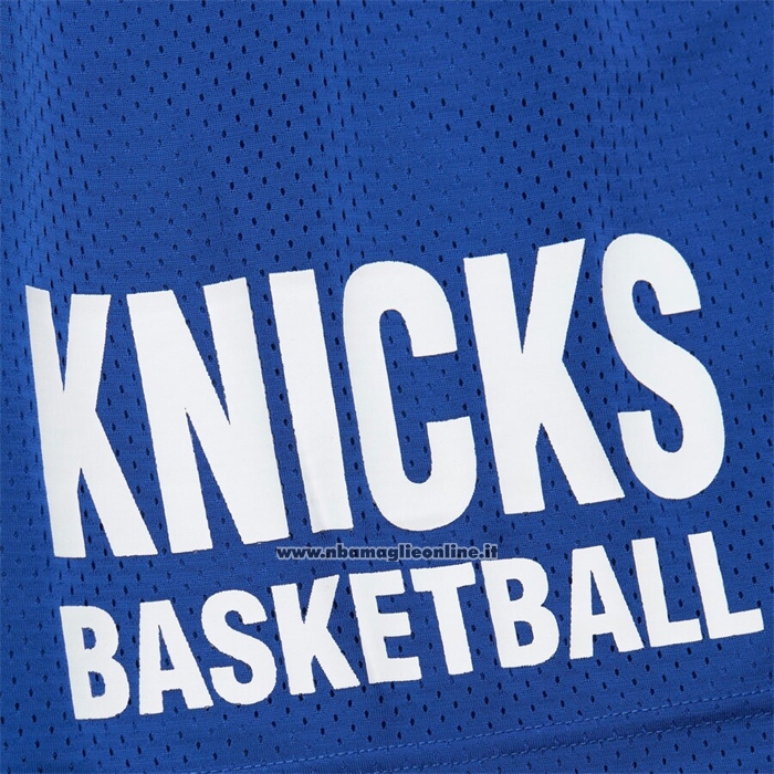 Pantaloncini New York Knicks Mitchell & Ness Hardwood Classics Blu